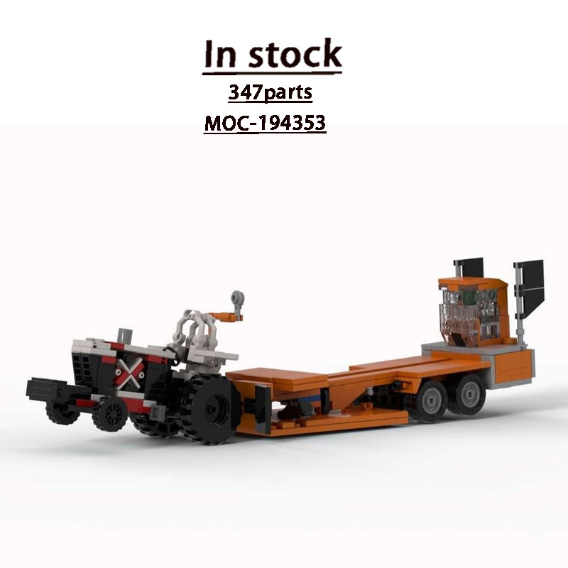 Urban Farming Building - MOC-194353 Urban Farm Traktor mit Anhänger