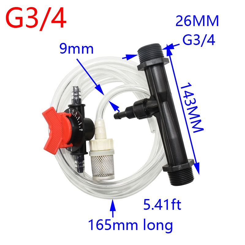 Venturi Injektor 3/4 1/2 Bewäs – Urban Farming System Bewertung und Preis